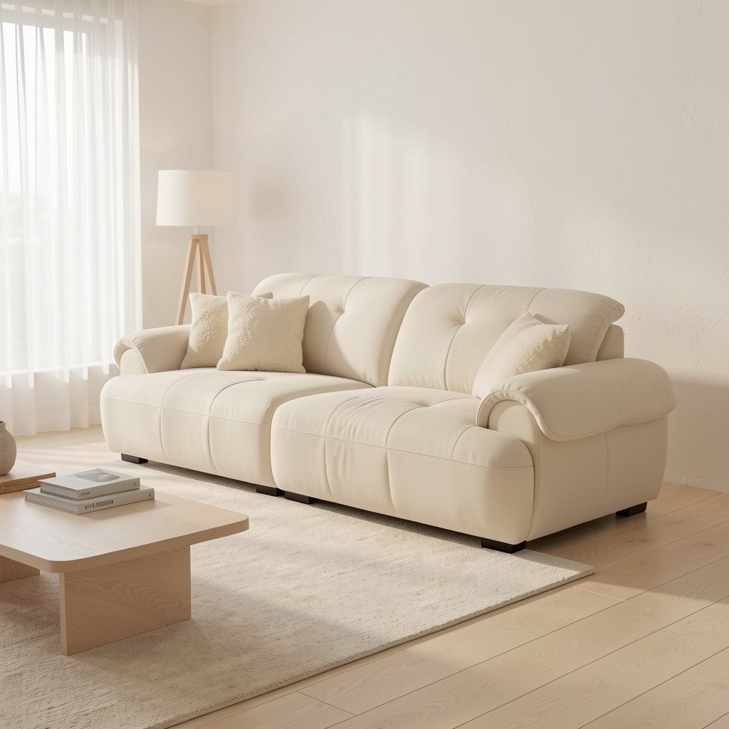 Minimalist Sofa (DYZ1033) in soft oak daylight