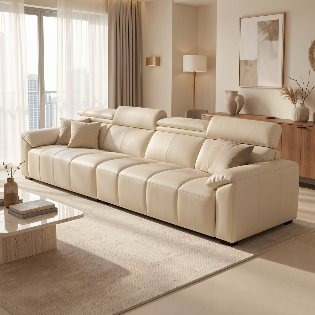Dark Modern Sofa (DYSJ011) in home staged
