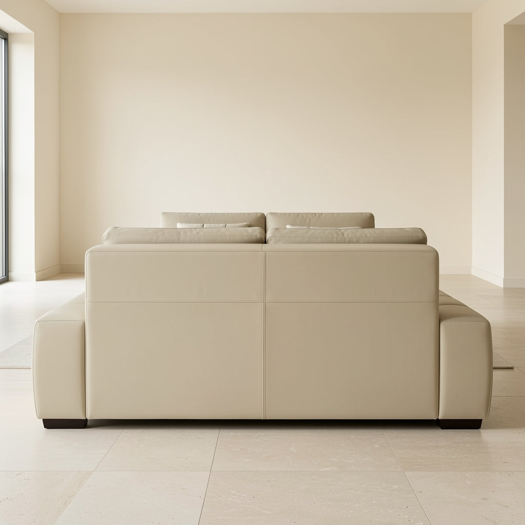 Modern White Sofa (DYSJ02) in back