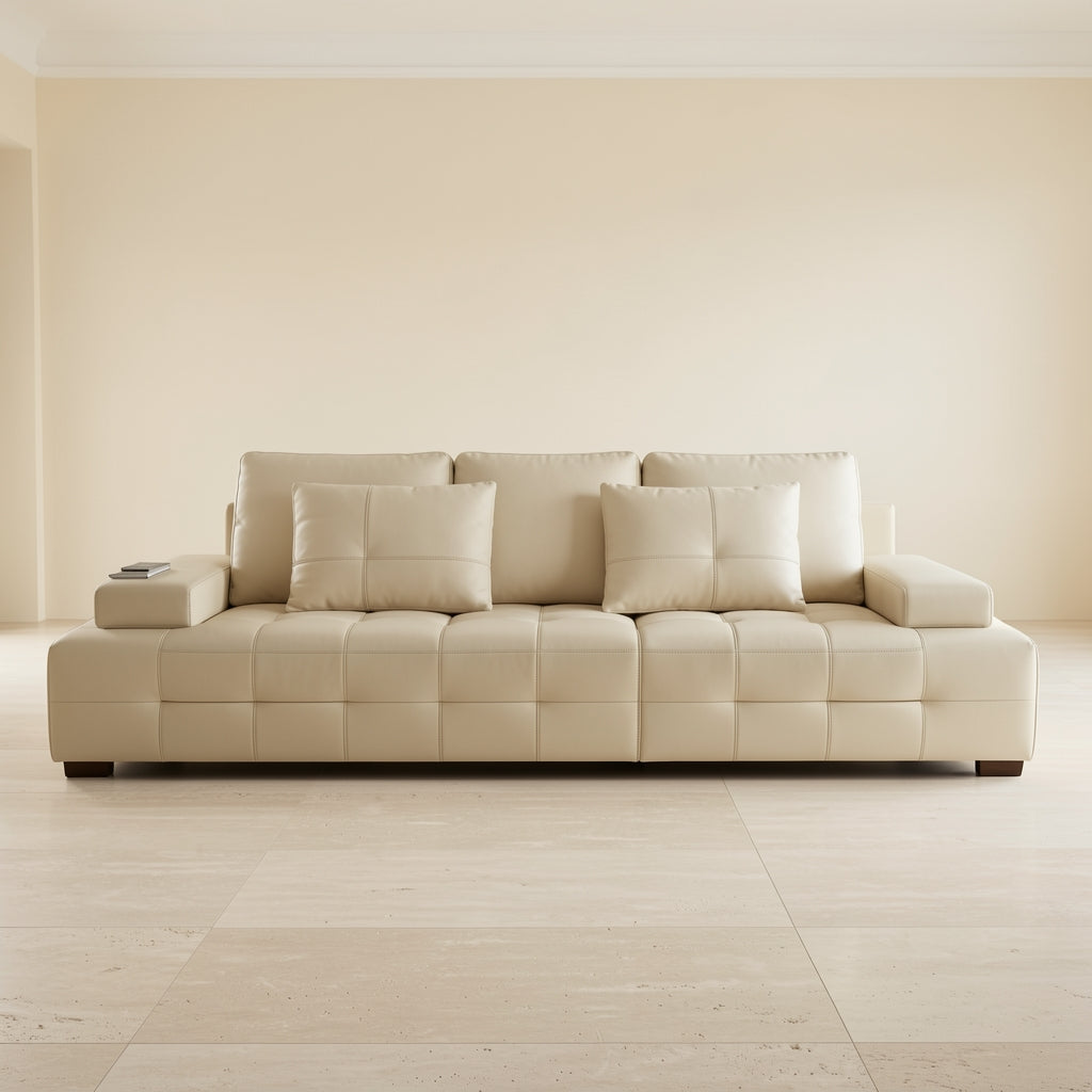 Modern White Sofa (DYSJ02) in front