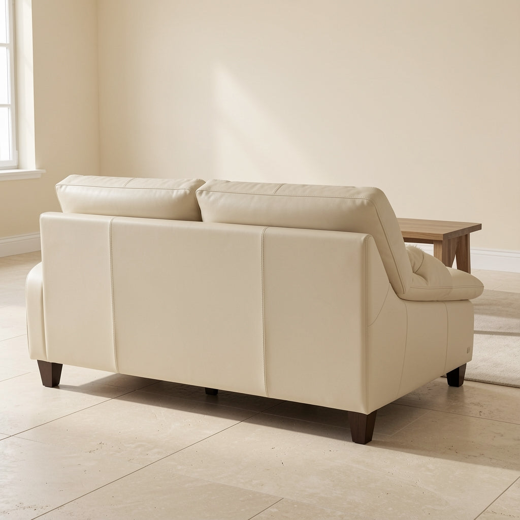 Cream Tufted Sofa (DYSJ08) in back