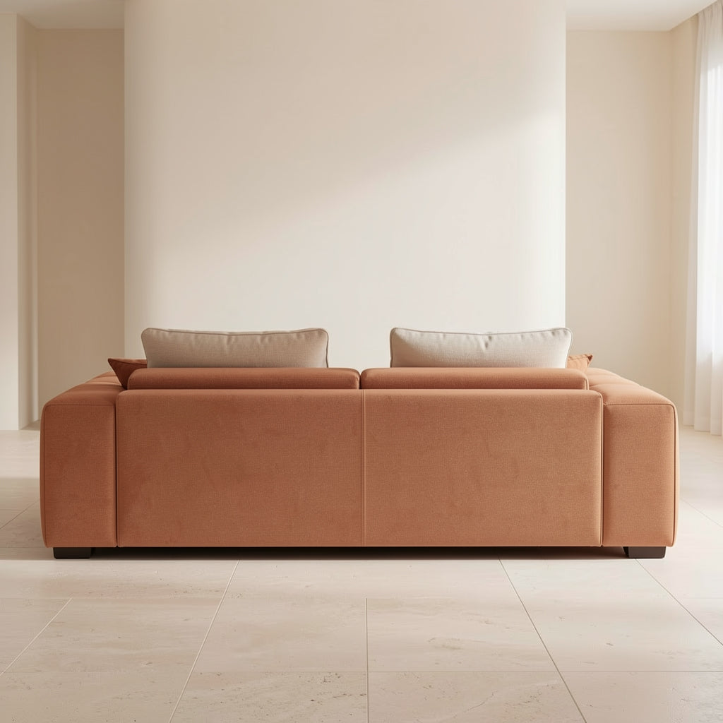 Modern L-shaped Sofa (DYLX647) in back