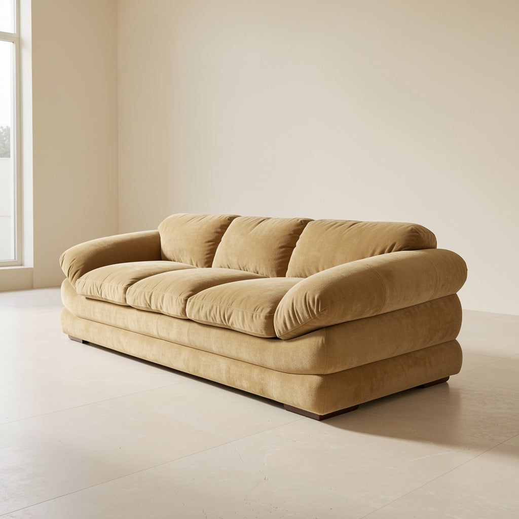 Tan Sofa (GD太阳沙发) in right
