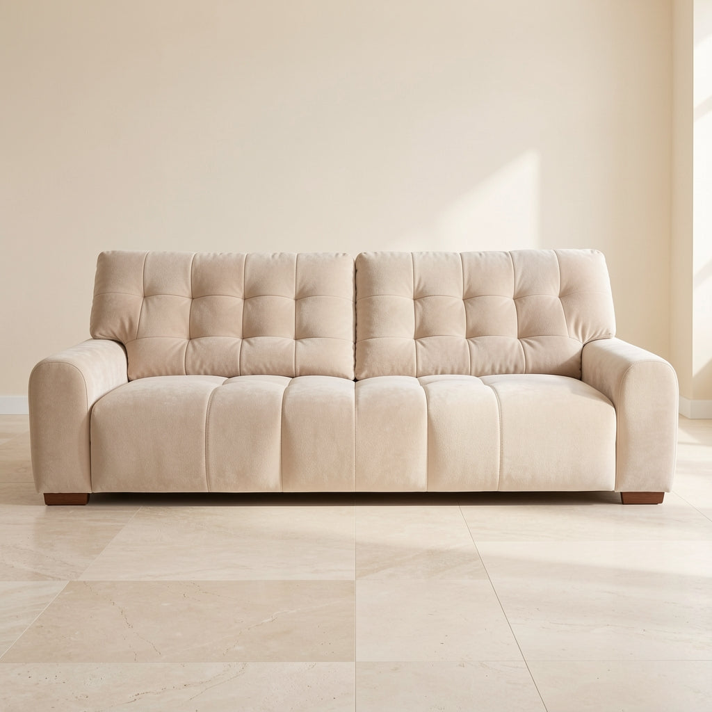 Light-Colored Sofa (DYXMQ9752) in front