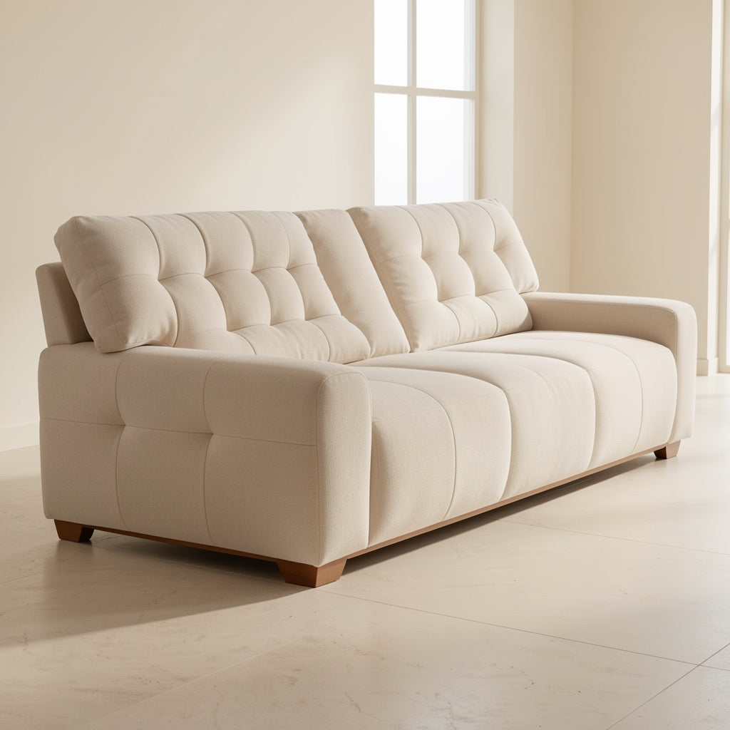 Light-Colored Sofa (DYXMQ9752) in left
