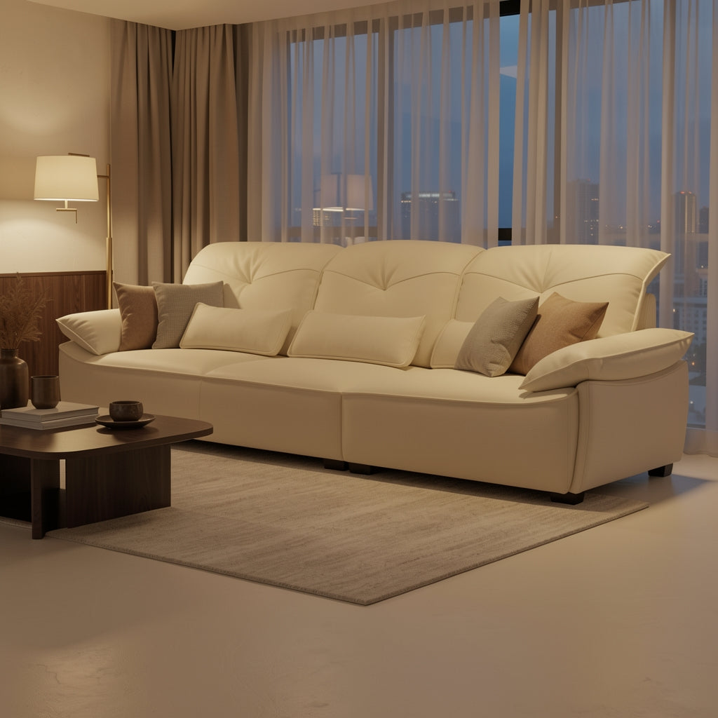 Brown Modern Sofa (DYJLSJ1048) in urban dusk