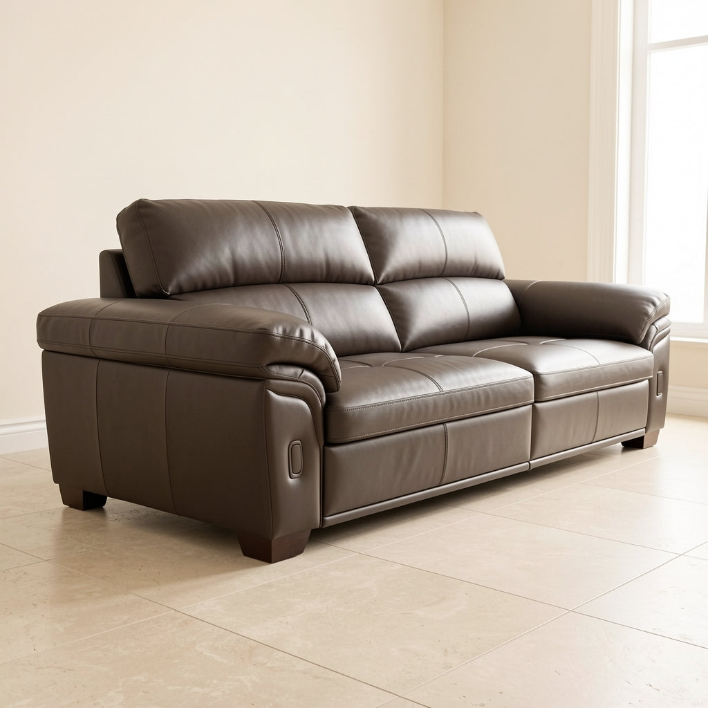 Dark Brown Sofa (DYJLSJ1051) in left