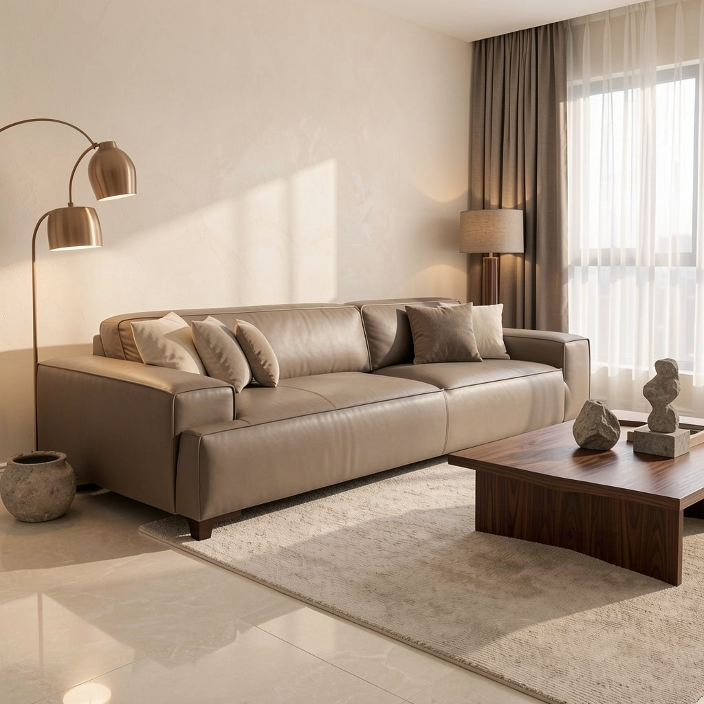 Dark Gray Sofa (DYZN202) in marble bronze