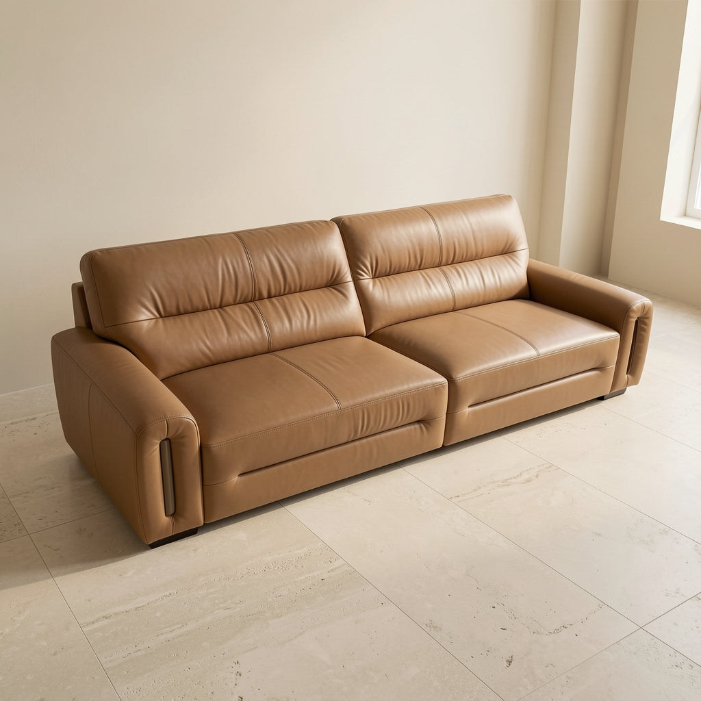 Brown Rectangular Sofa (GD35) in elevated
