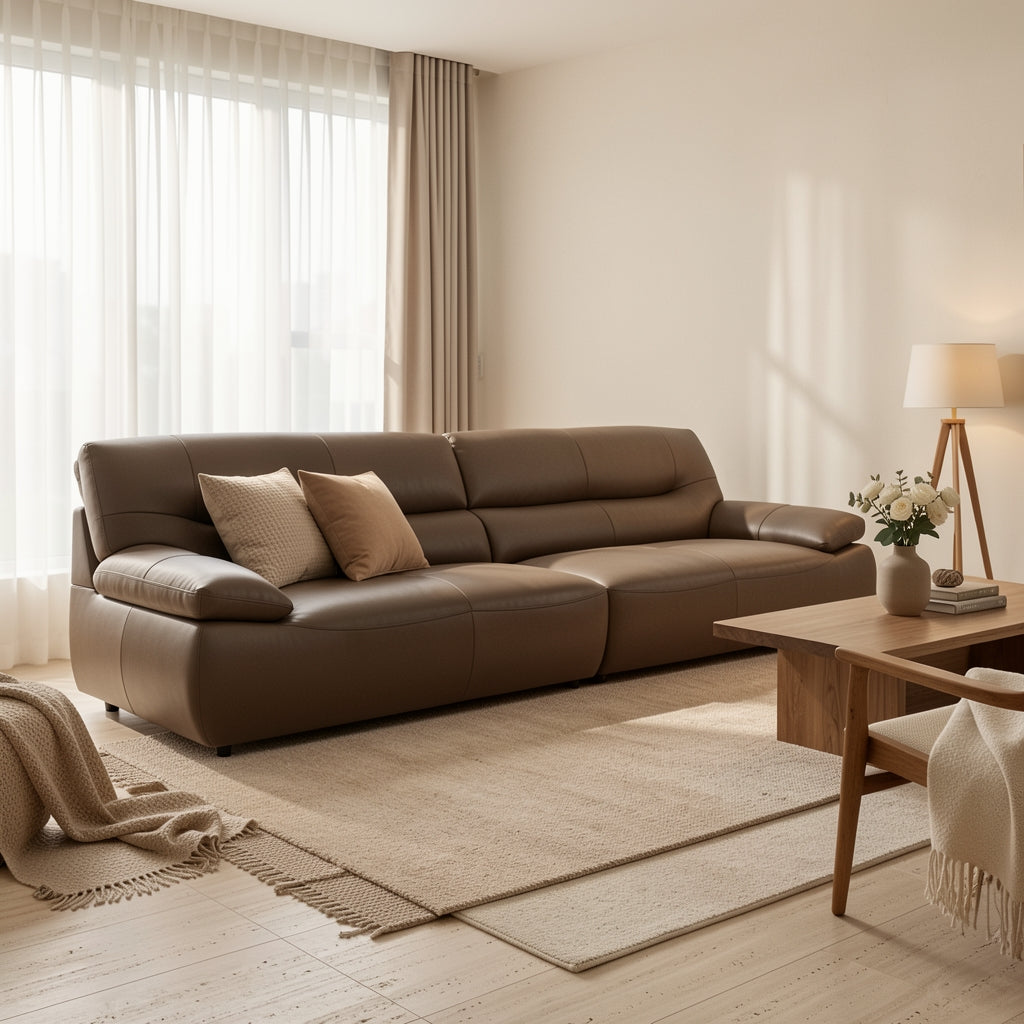 Gray Sofa (GD44) in home staged