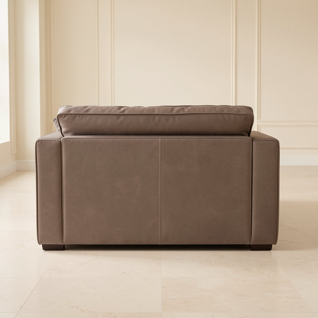 Dark Grey L-Shaped Sofa (GD64) in back