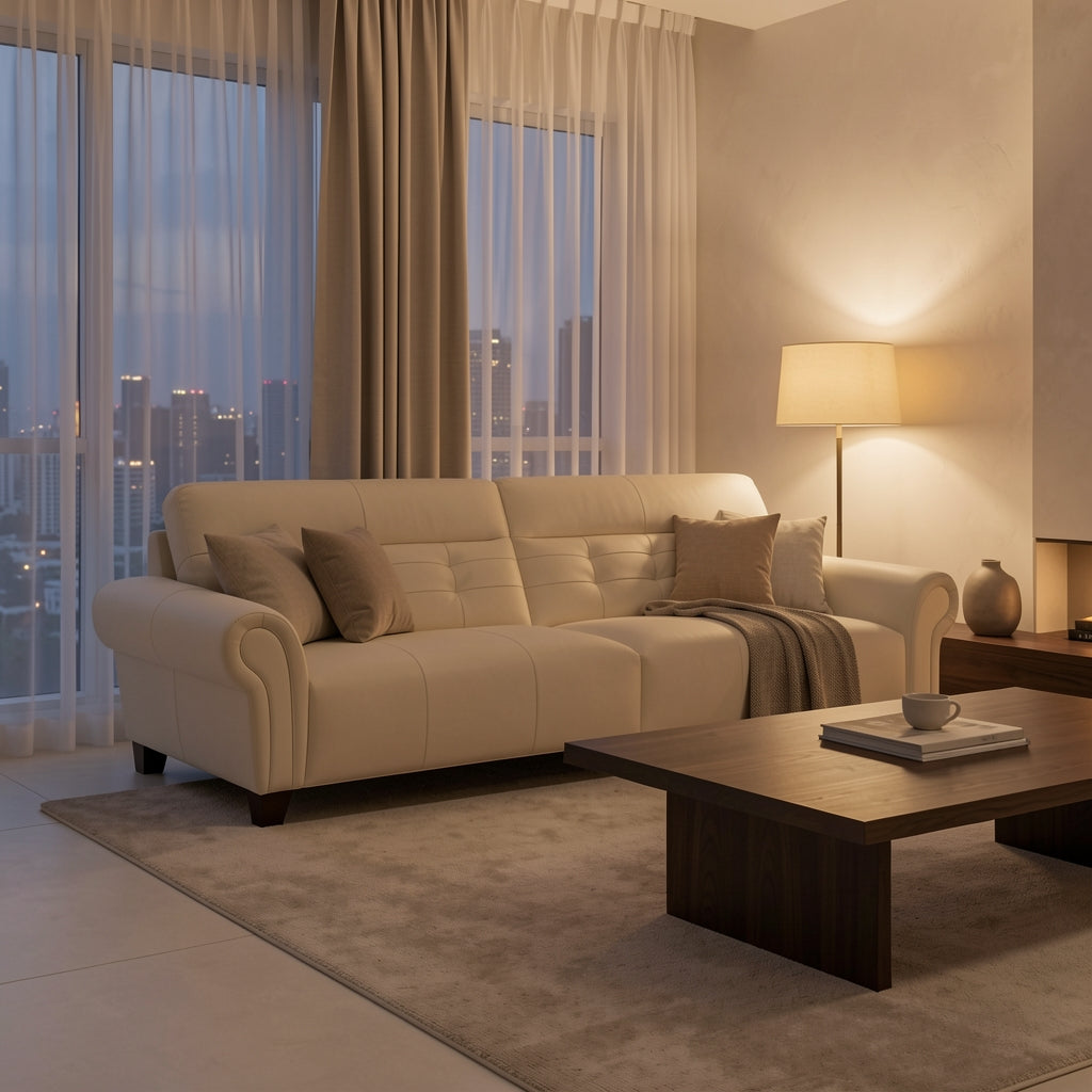 Tufted Sofa (GD71) in urban dusk