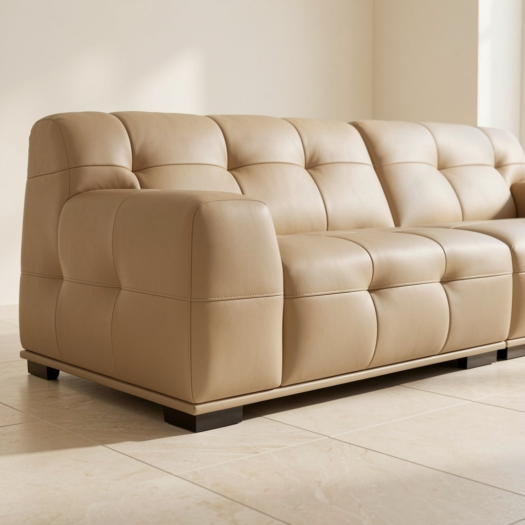 Quilted Sofa (GD72) in low