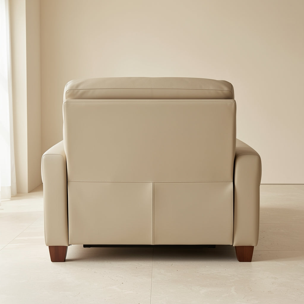 Beige Power Reclining Sofa (DYFQ2713) in back