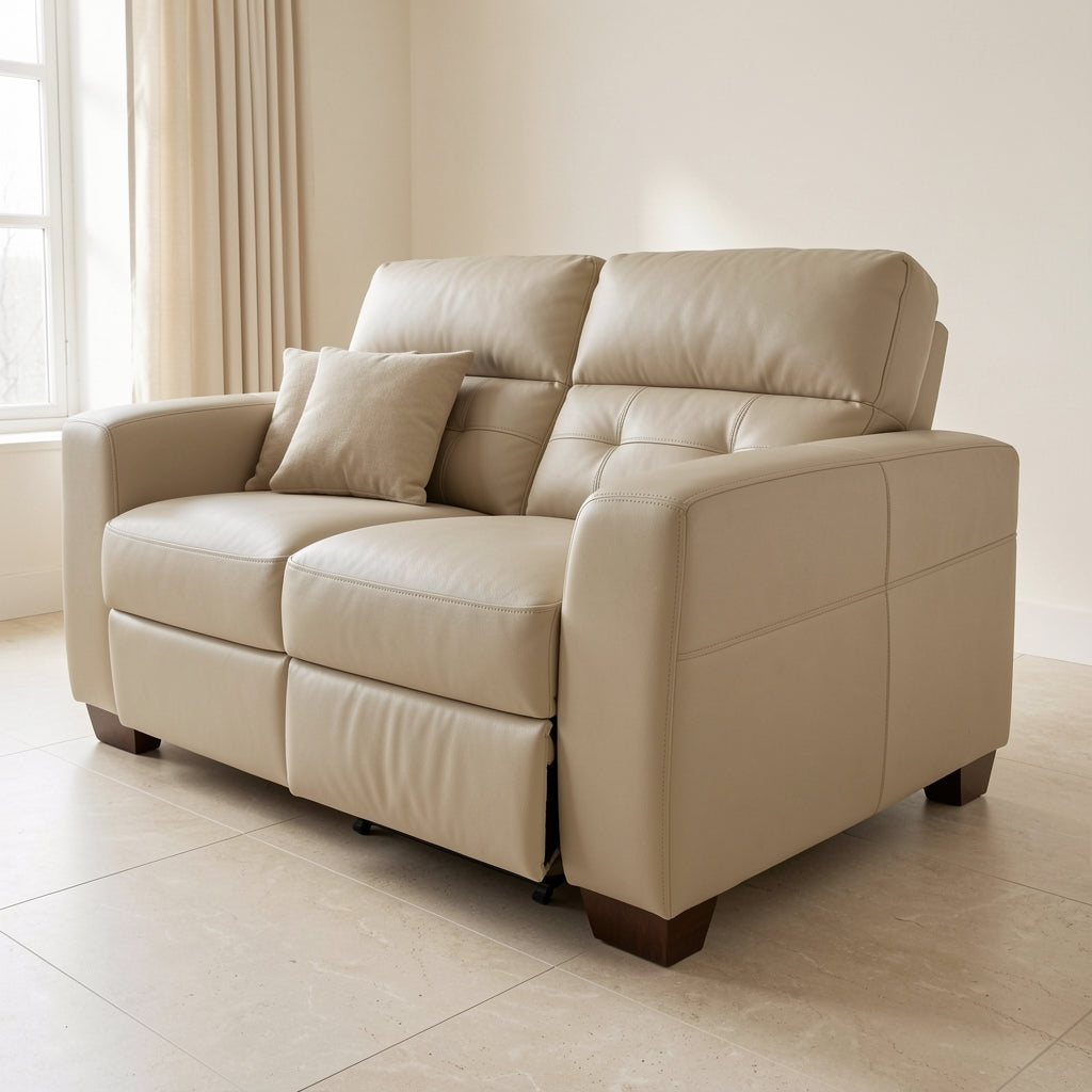 Beige Power Reclining Sofa (DYFQ2713) in low