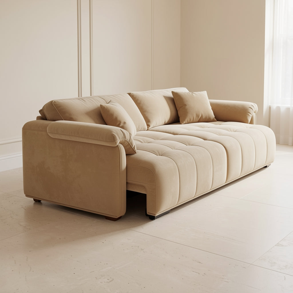 Mustard Yellow Sofa (DYYF1096) in left