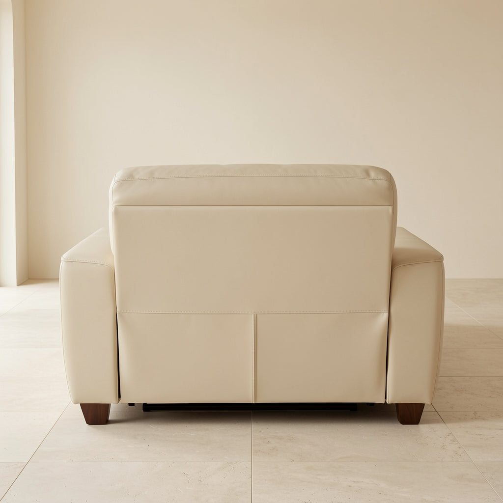 White Power Reclining Sofa (DYYF386) in back