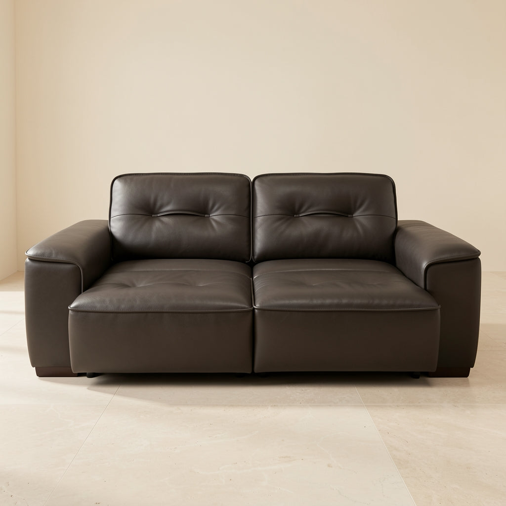 Black Power Reclining Sofa (黑金刚拉床) in front