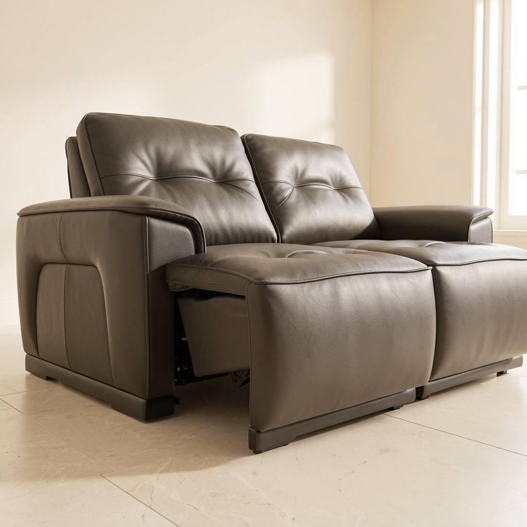 Black Power Reclining Sofa (黑金刚拉床) in low
