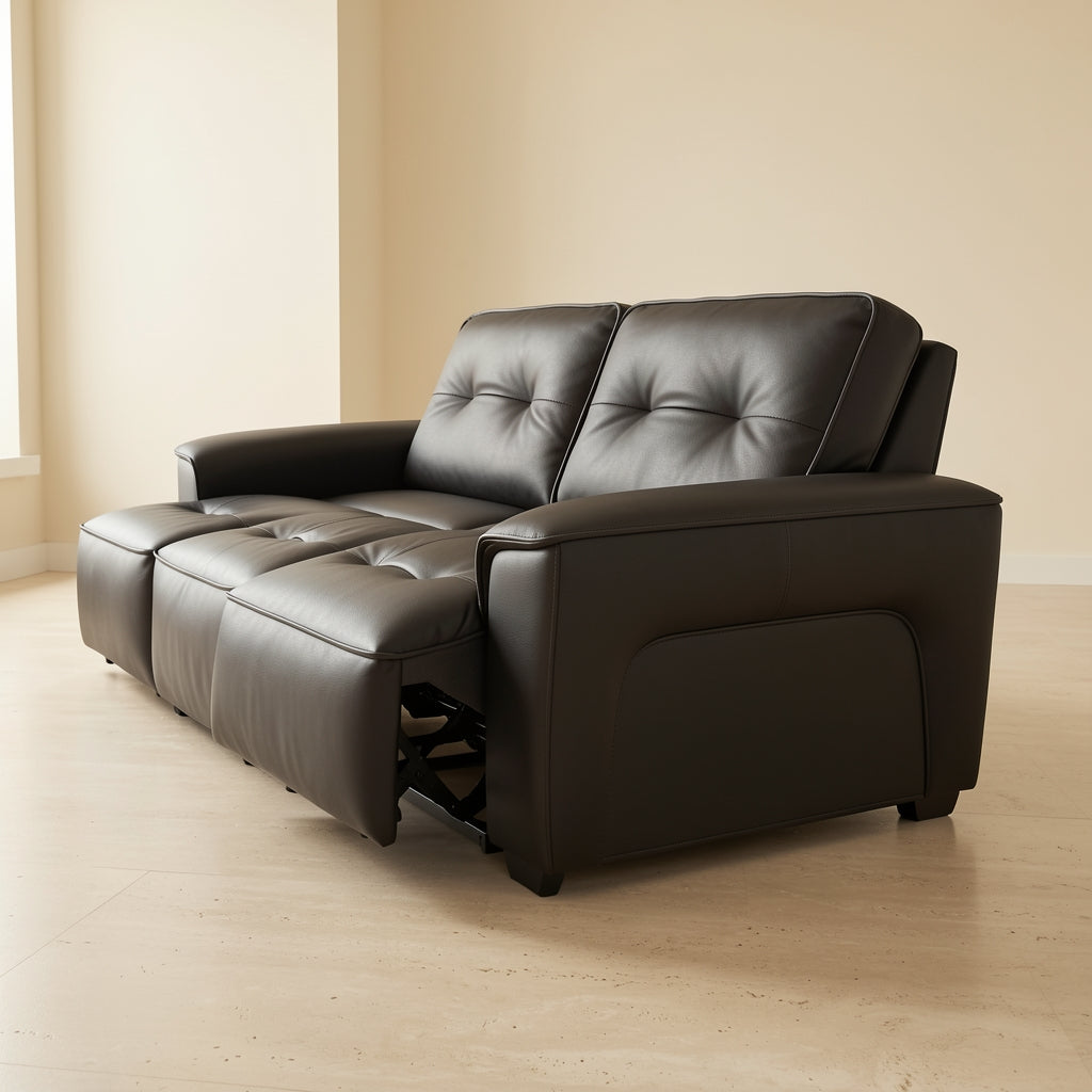 Black Power Reclining Sofa (黑金刚拉床) in right