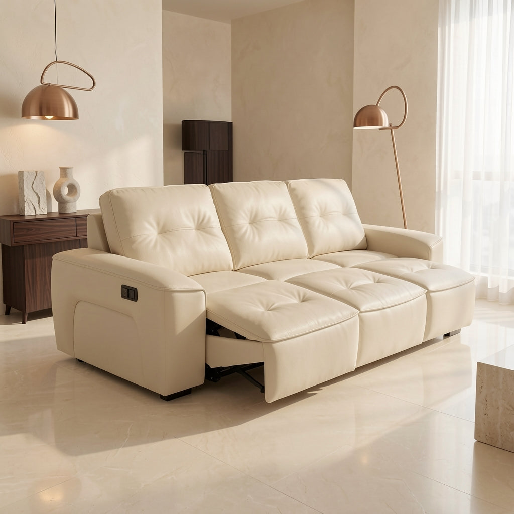 Black Power Reclining Sofa (黑金刚拉床) in marble bronze