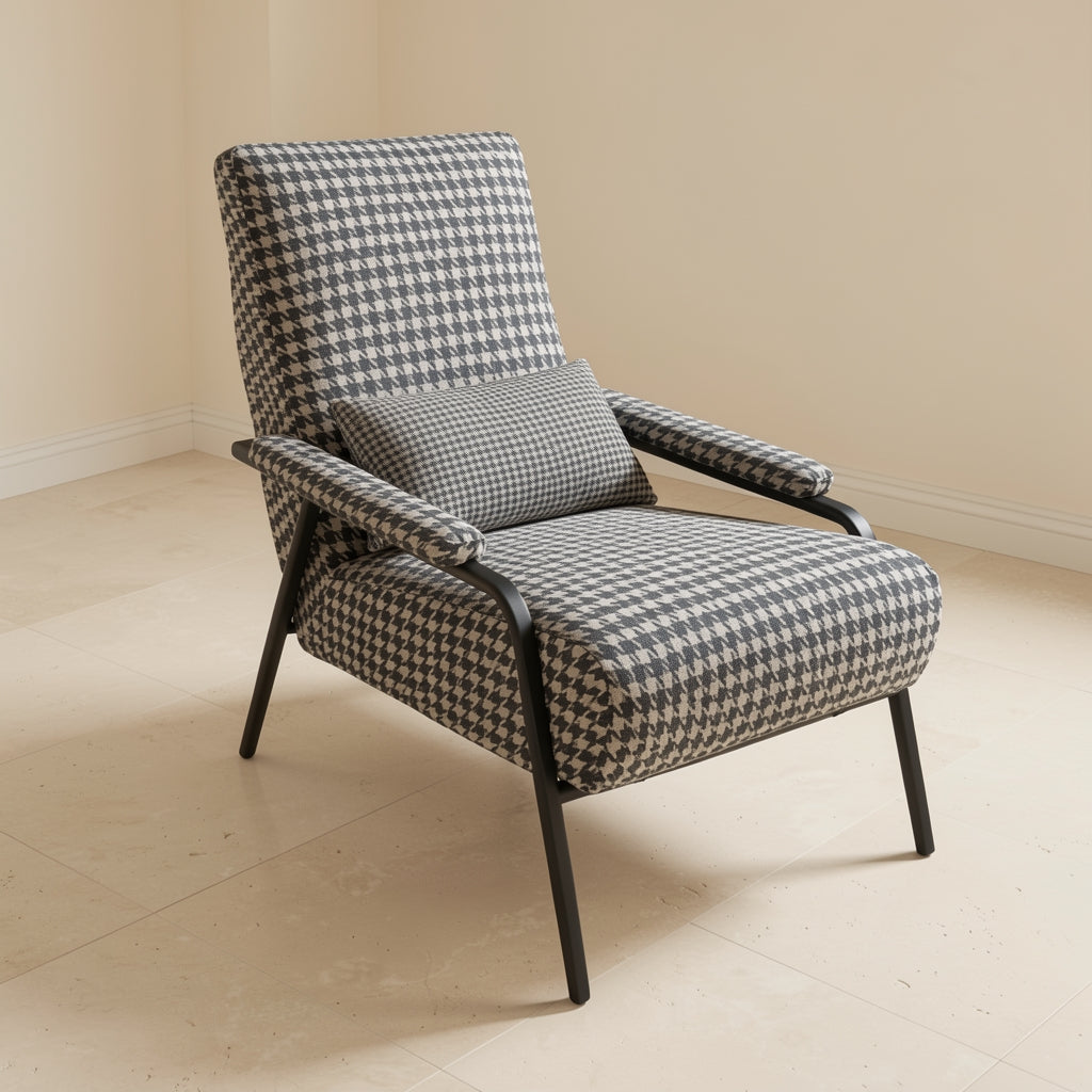 Mid-century Modern Lounge Chair (DYC01) in elevated