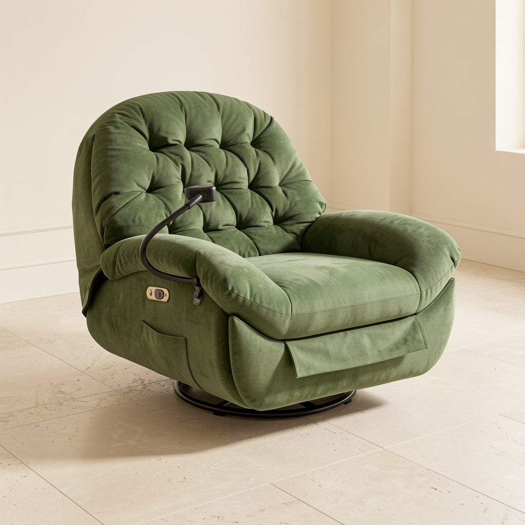 Green Lounge Chair (DYTT电动) in elevated