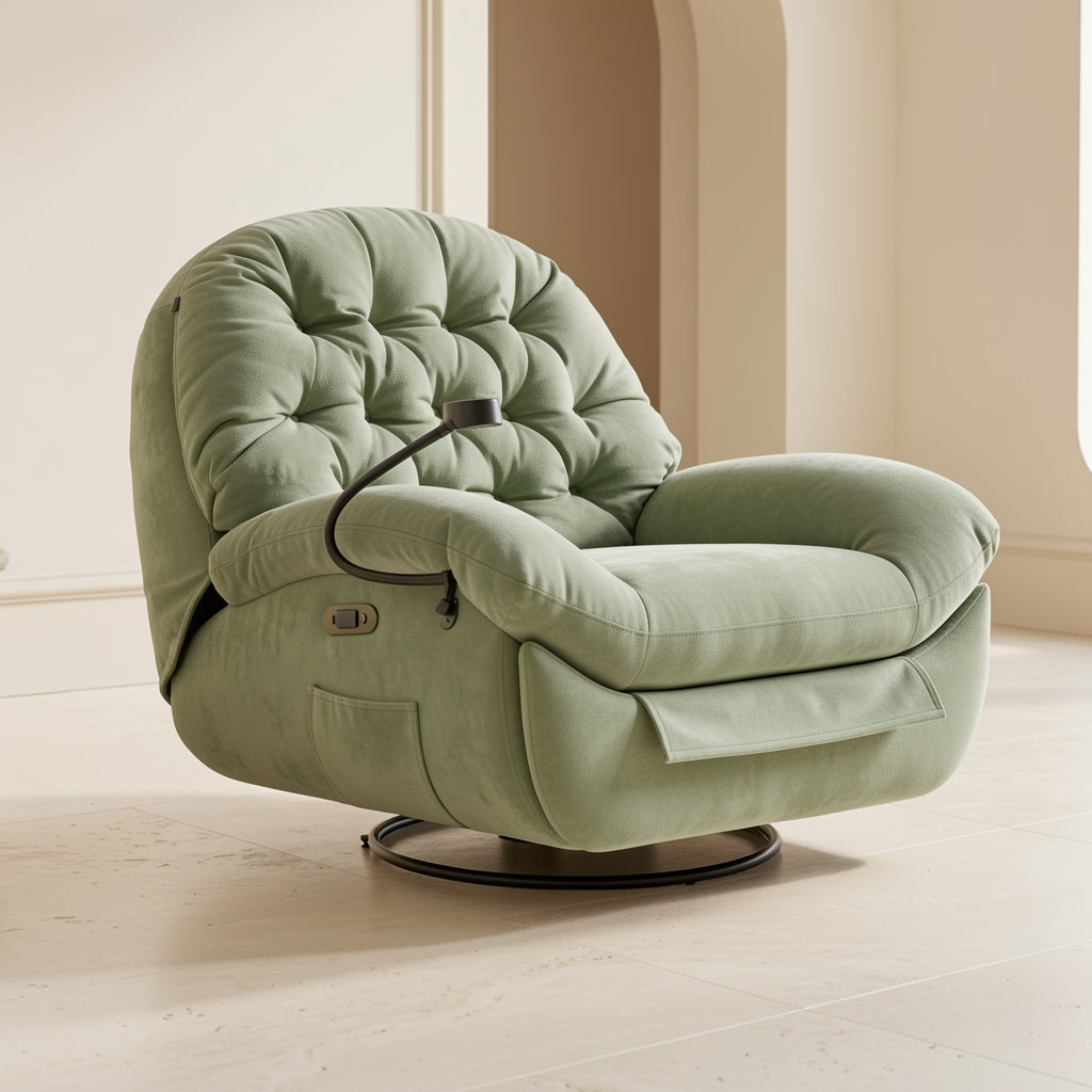 Green Lounge Chair (DYTT电动) in low