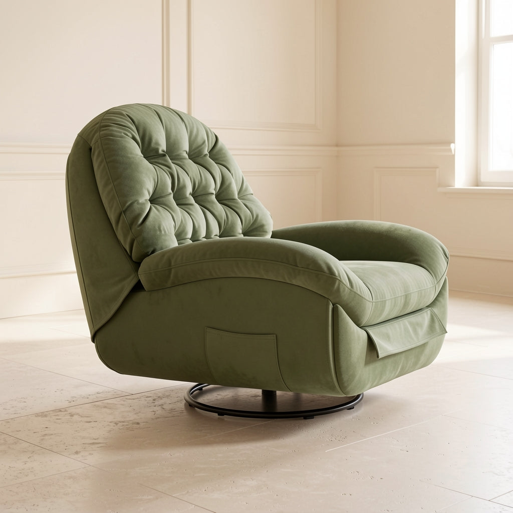 Green Lounge Chair (DYTT电动) in right