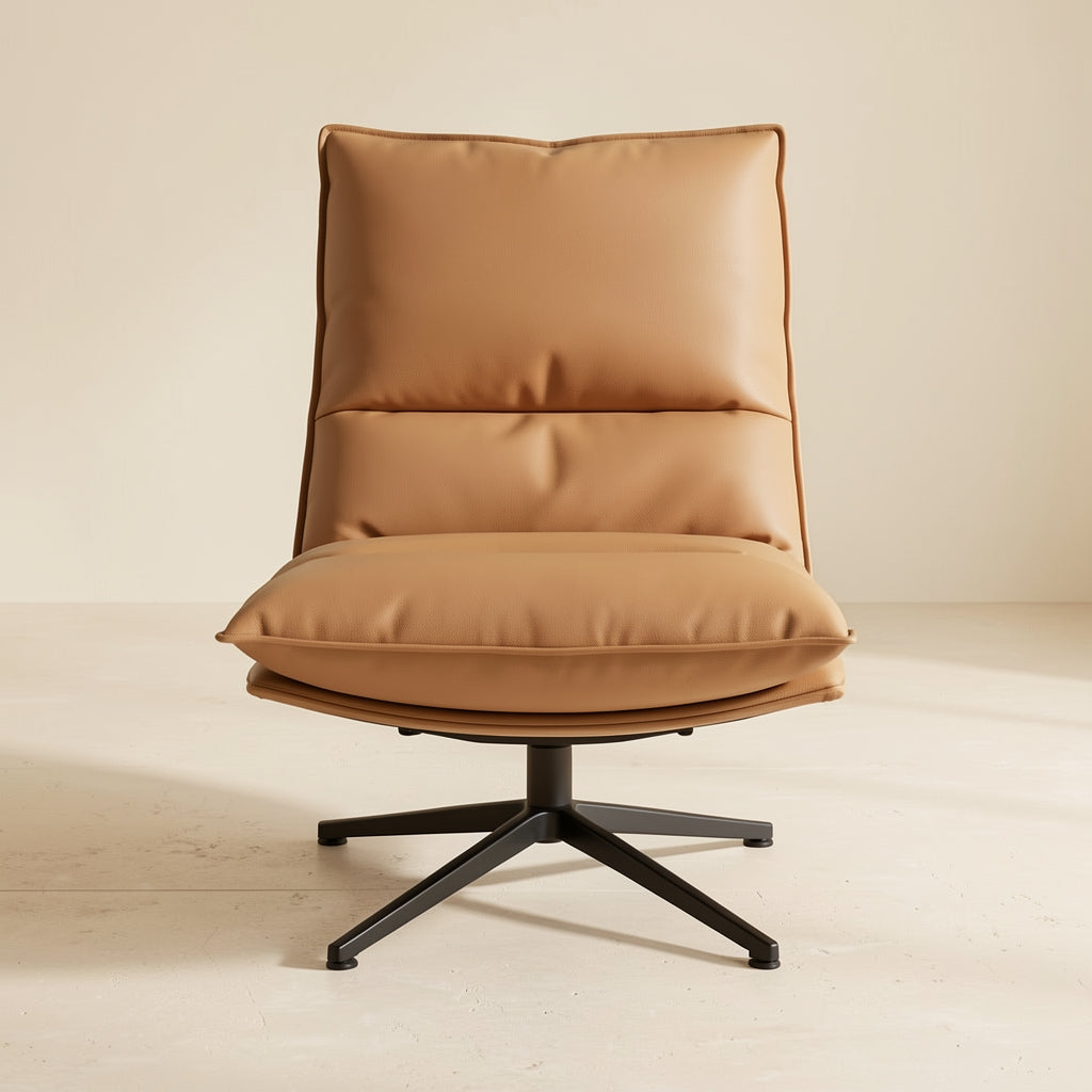 Curved Lounge Chair (H-6139转椅) in front