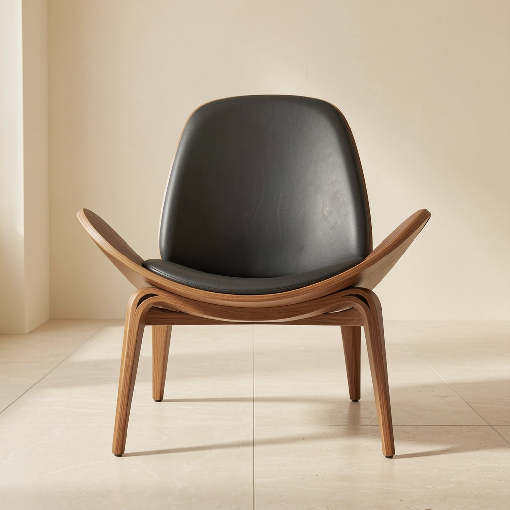 Curved Lounge Chair (飞机椅) in front