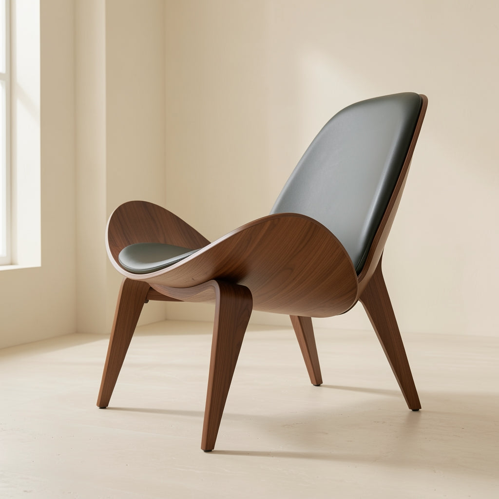 Curved Lounge Chair (飞机椅) in left