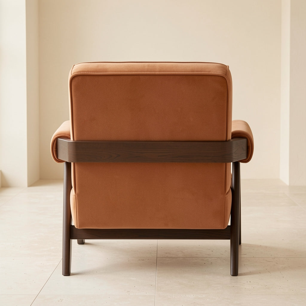 Mid-century Lounge Chair (DY653) in back