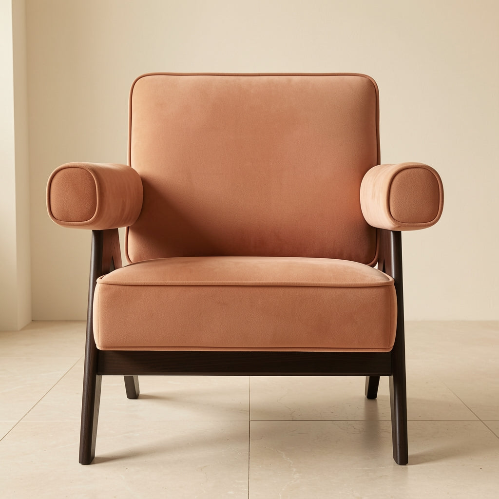 Mid-century Lounge Chair (DY653) in front