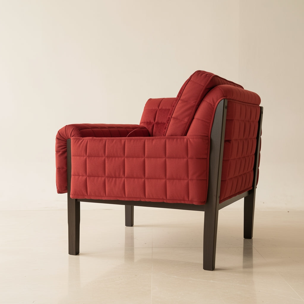 Quilted Lounge Chair (DY647) in left