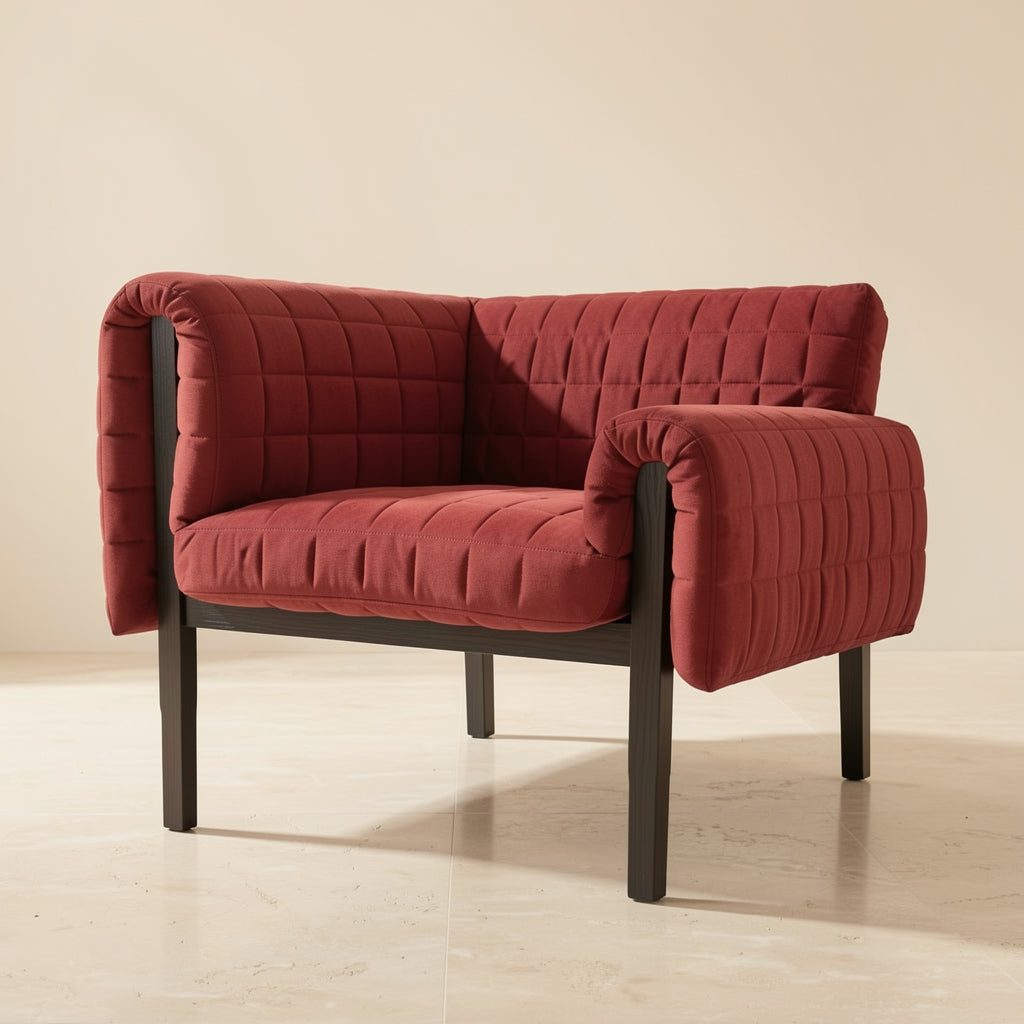 Quilted Lounge Chair (DY647) in low