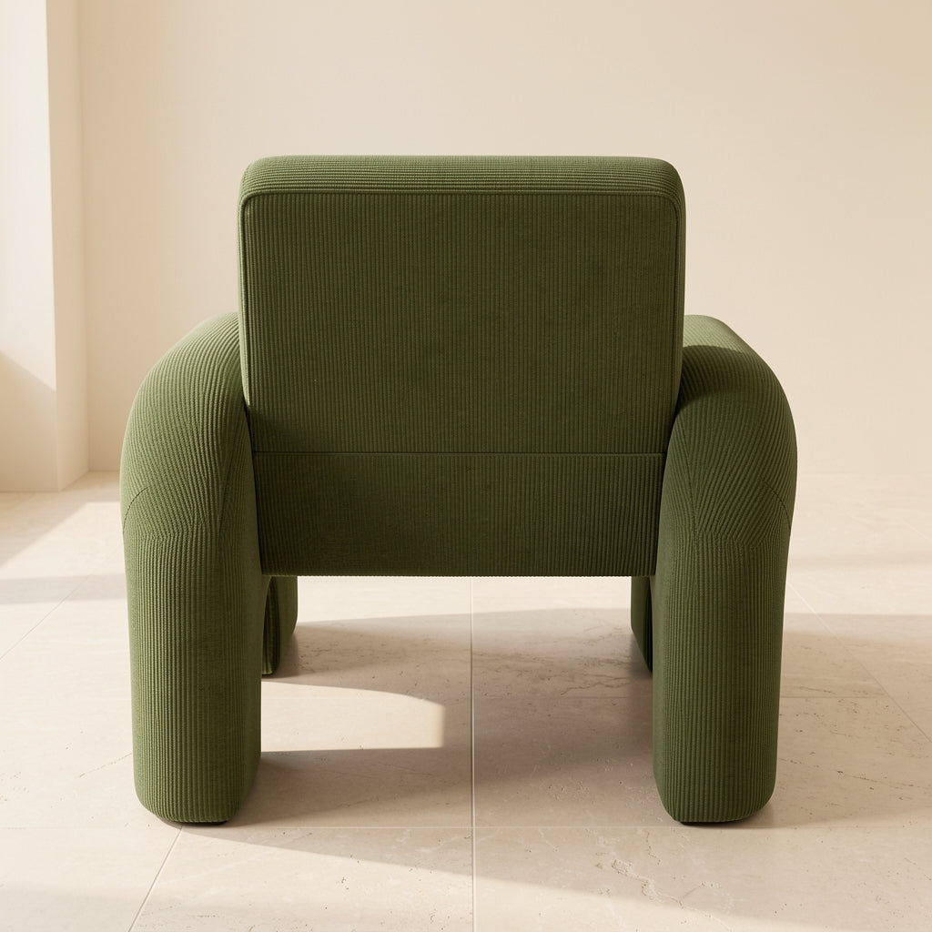 Green Lounge Chair (DY28) in back