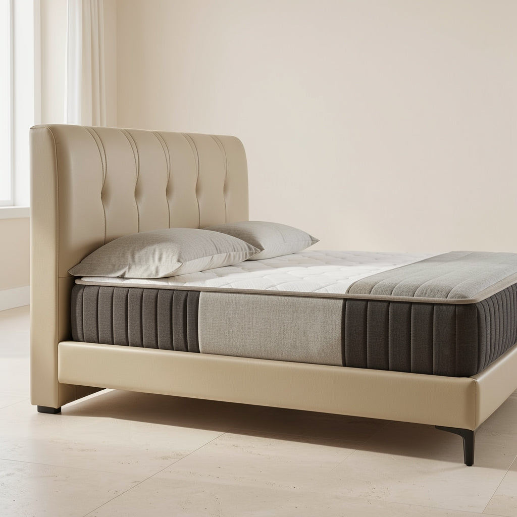 Tufted Bed (DYZ8930) in left
