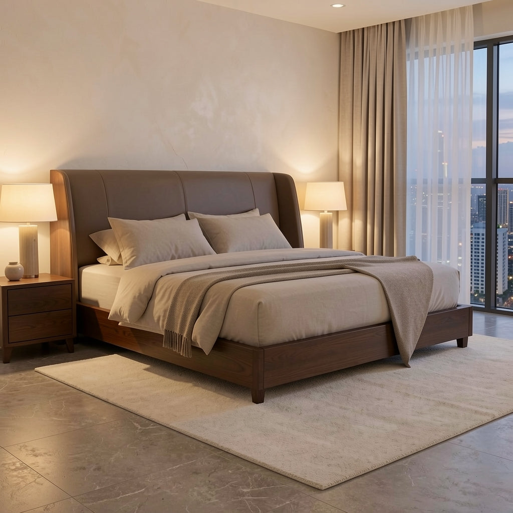 Large Bed (DYLX77) in urban dusk