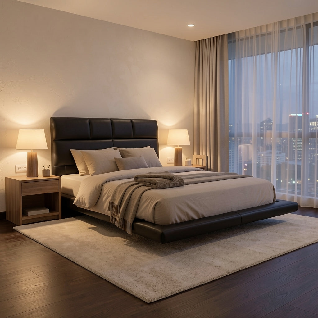 Refined Bed (DYMC-003) in urban dusk