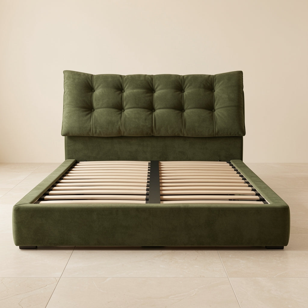 Green Bed (DYX1803齐边) in front