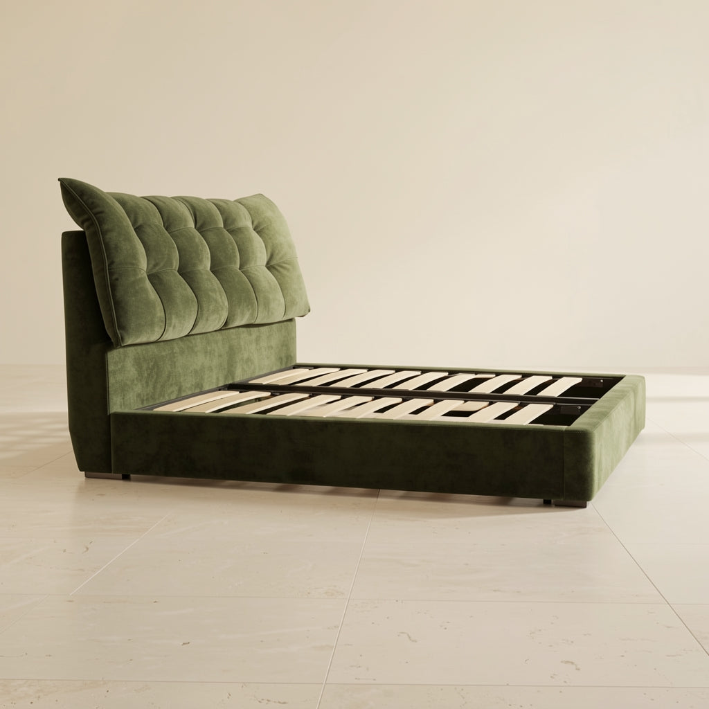 Green Bed (DYX1803齐边) in left