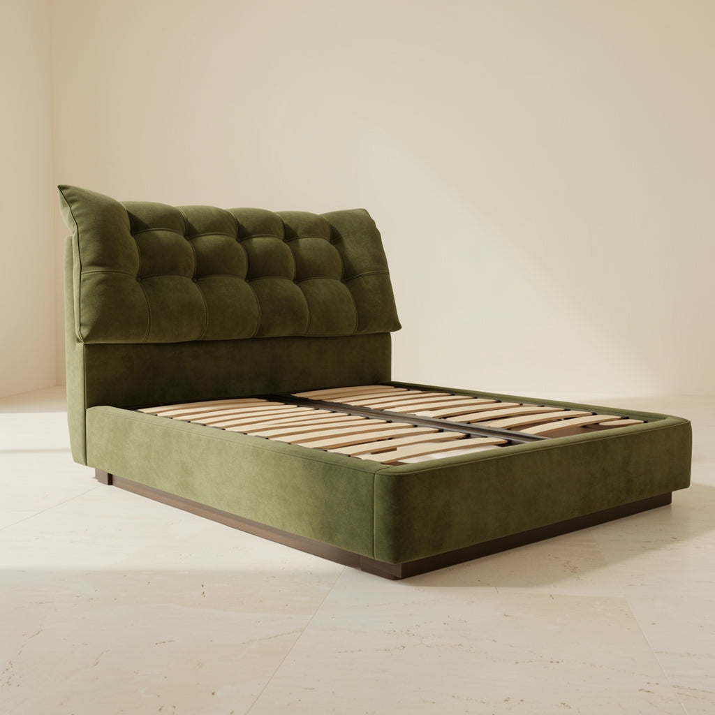 Green Bed (DYX1803齐边) in low