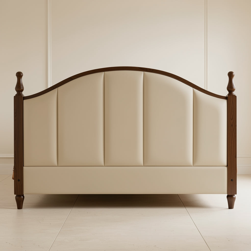 Tufted Headboard Bed (DYLX101) in back
