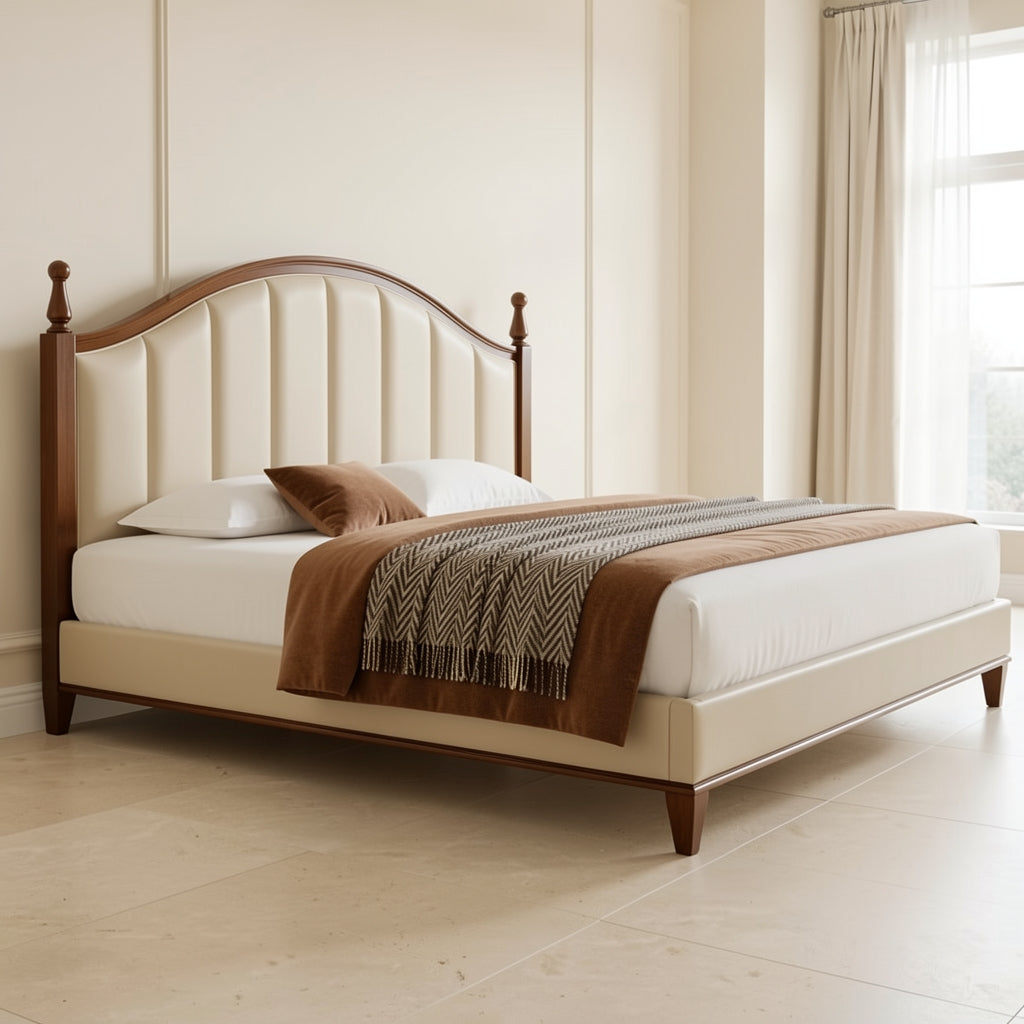 Tufted Headboard Bed (DYLX101) in right