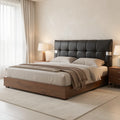 Black Bed (DYMS208) in home staged