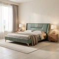 Tufted Bed (JUDS24) in home staged