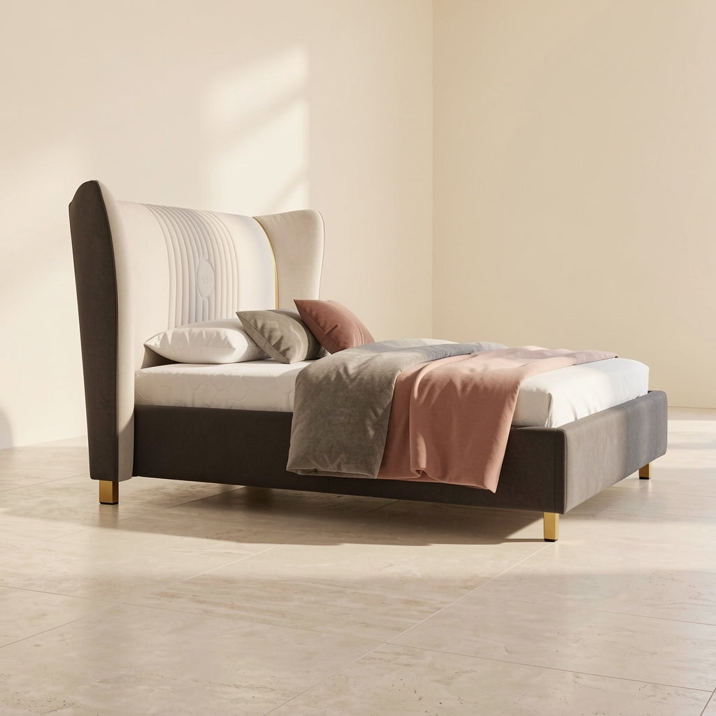 Modern Bed (DYGD611) in left