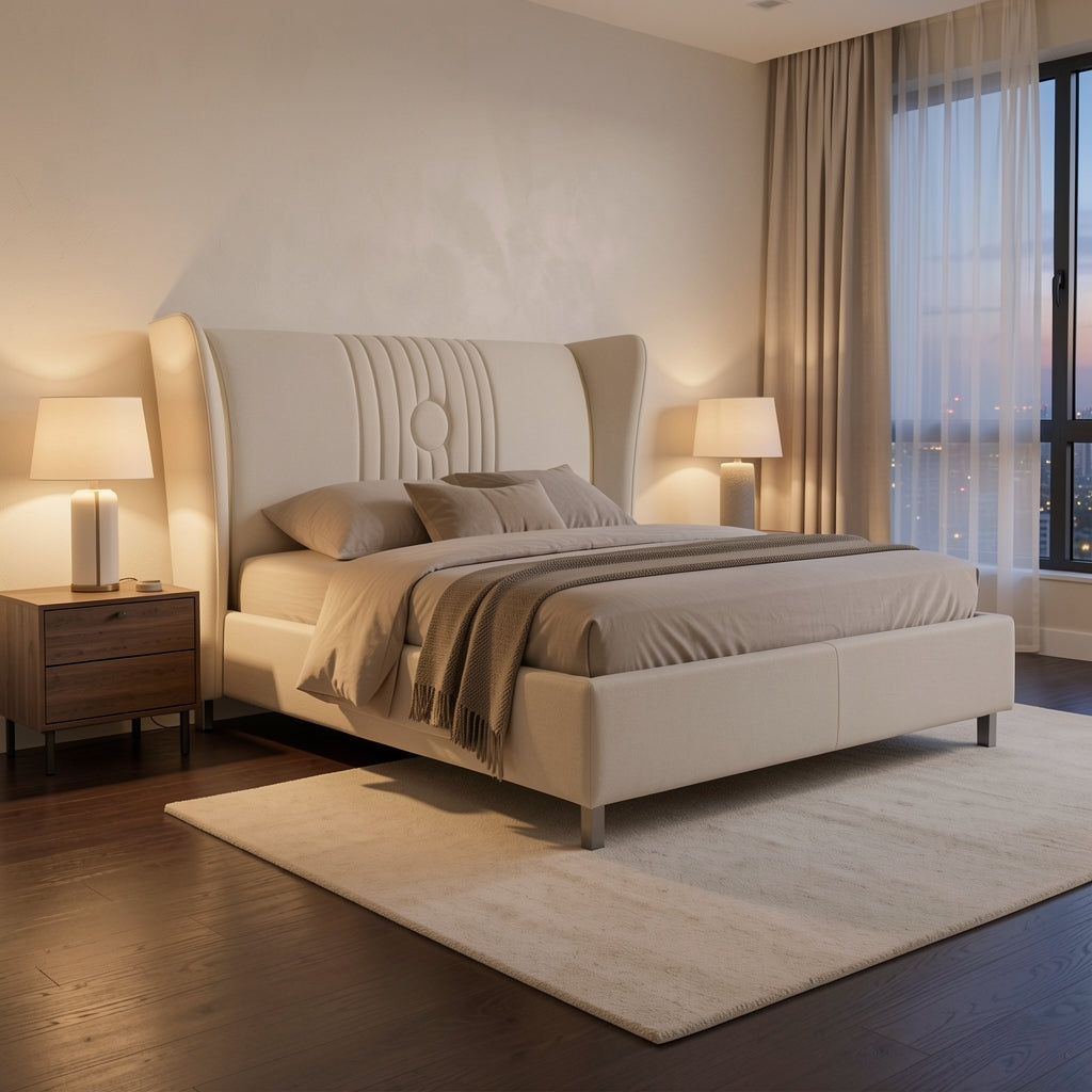 Modern Bed (DYGD611) in urban dusk