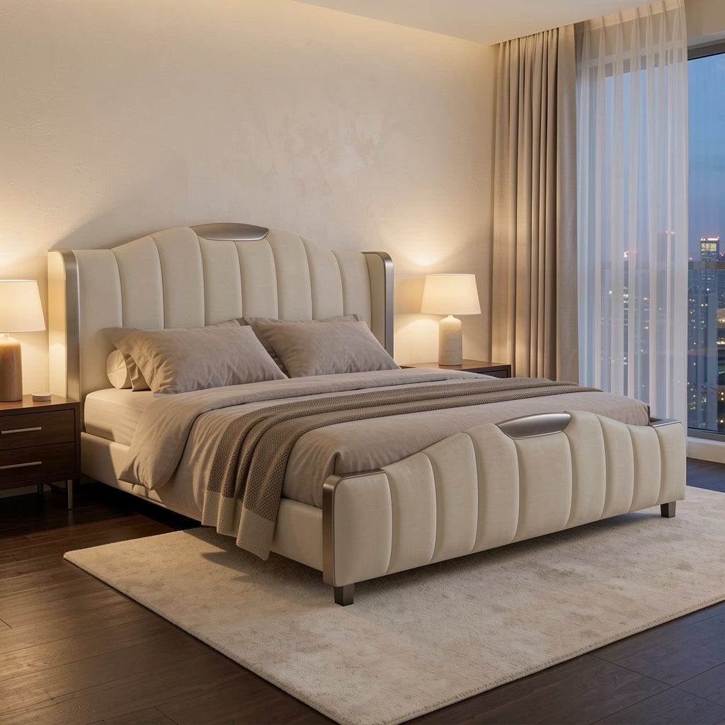 Tufted Bed (DYGD612) in urban dusk